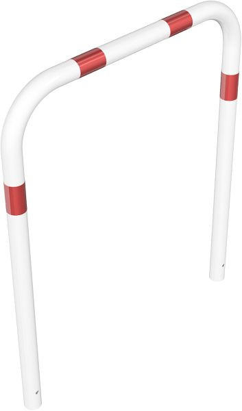 Schake Rohrbügel aus Stahlrohr Ø 60 x 2,5 mm ohne Querholm zum Einbetonieren, Gesamtbreite: 1000 mm, Gesamthöhe: 1200 mm, 465_12B