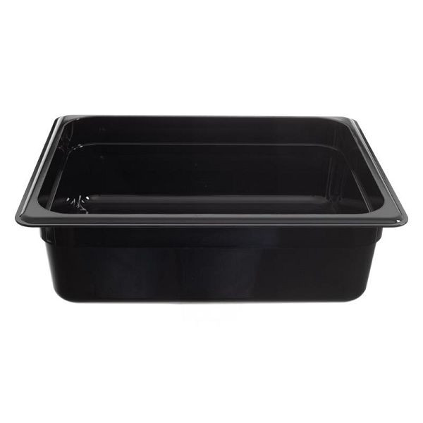 ALLPAX Behälter aus Polycarbonat GN 1/2 Höhe 100 mm schwarz, 10024408