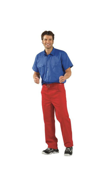Planam MG 290 Bundhose, mittelrot, Größe 24, 0621024
