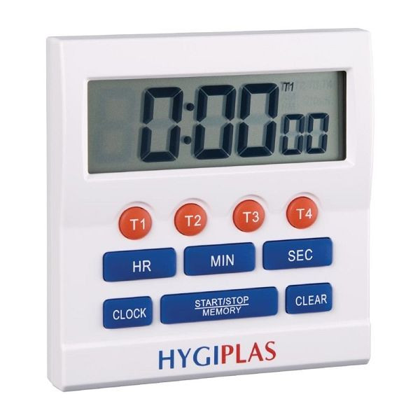Hygiplas Big Time Kochwecker, 12- oder 24-Stunden-Anzeige, CF916