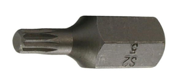 SW-Stahl Schraubendrehbit, 3/8", Innenvielzahn, M5, 05320L