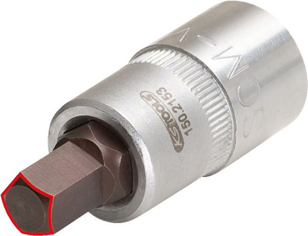 KS Tools 1/2" Bremssattel Bit-Stecknuss Innenfünfkant, 10mm, 150.2153