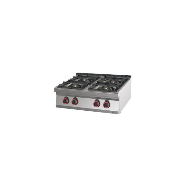 Casselin Gasherd, freistehend, 4 Kochstellen HP 80 - Linie 700, C7FOG4FHP80