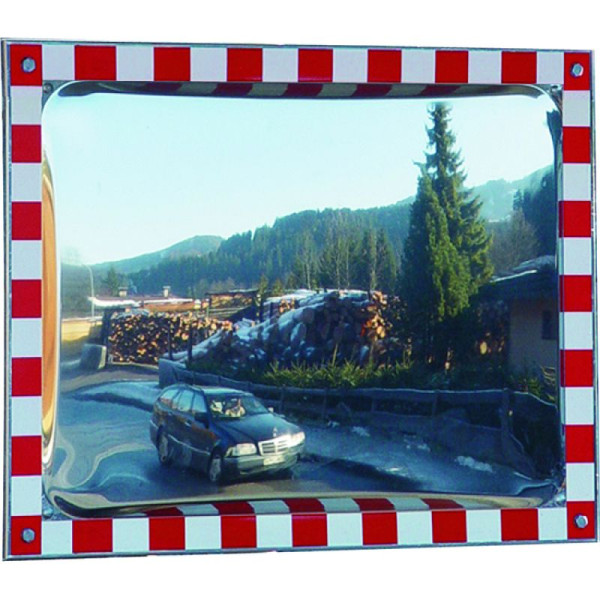 Stein HGS Anti-Frost, Anti-Beschlag Spiegel "DURABEL IceFree" aus Edelstahl, ohne elektrische Einrichtung, Größe: 600x800mm/Beobachterabstand 10m, 11352