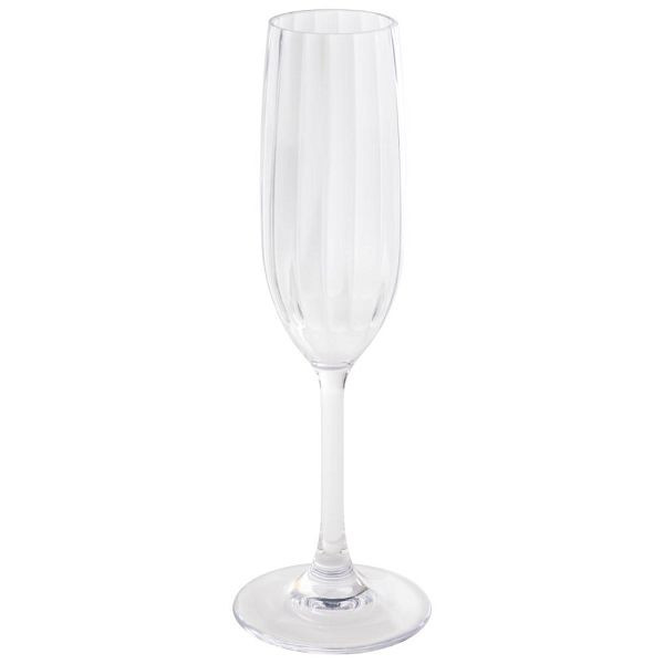 APS Sektgläser aus Tritan Kunststoff in transparent, Ø 5 cm, Höhe: 23 cm, 190 ml, VE: 12 Stück, 10540