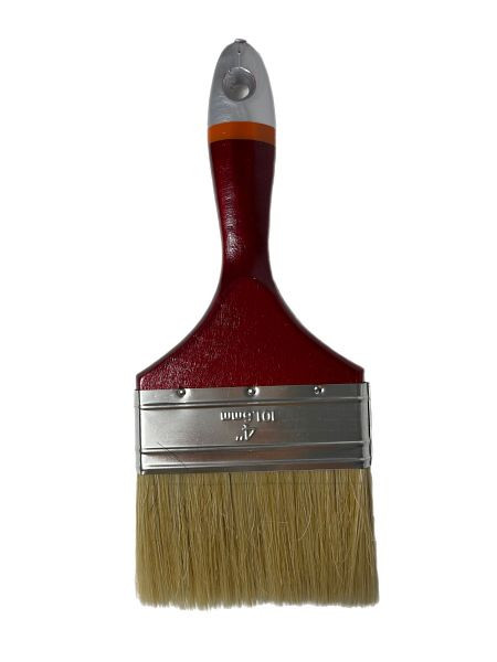 VaGo-Tools Flach Malerpinsel Lackpinsel Lasur Acryl Lasurpinse universal 100mm, VE: 6 Stück, 192-040-6_vx