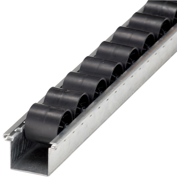 BITO Rollenleiste SDS /ESD-Röllchen mit Stahlachse 3000, Teilung: 28 ohne Lochung, C0630-0115