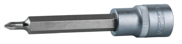 KS Tools 1/2" Bit-Stecknuss, lang, PZ4, 917.1305, 4042146566572
