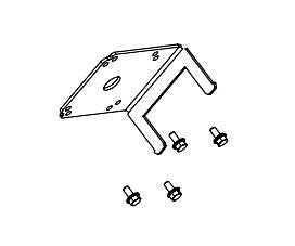 Robin Wood Halteplatte Getriebemotor-Förderschnecke für Robin Wood EcoPellet 18KW, HPGMPSRWEP18