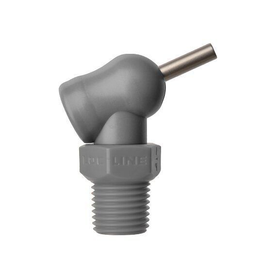 Loc-Line Hochdruckdüse XW 1/4", D=4,1mm, L=12,7mm, a=102° grau, L72094G