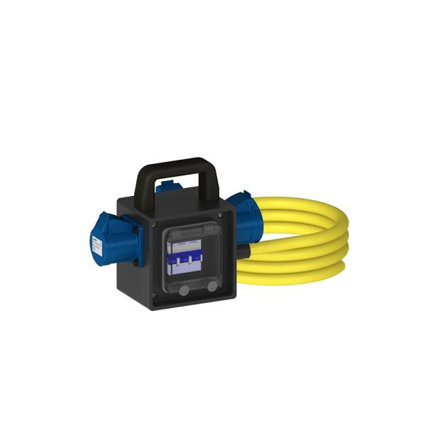 ELSPRO Vollgummi-Sicherheitsverteiler ESSEN, Ausgang: 3 CEE 230 V, 1043101