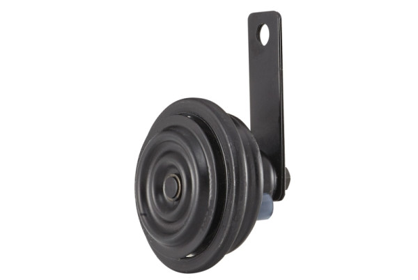 HELLA Horn - S70 - 12V - 112dB(A) - Frequenzbereich: 420Hz - Hochton - Gehäusefarbe: schwarz - Flachsteckanschluss, 3AL 922 196-011