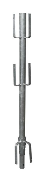 Schake Eckgeländerpfosten für Kurbel- & Universalgerüstböcke, verzinkt, 11278V