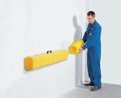 DENIOS Aufbewahrungsbox für Abdichtmatten bis 800 x 800 mm und Durchmesser 850 mm, 132788