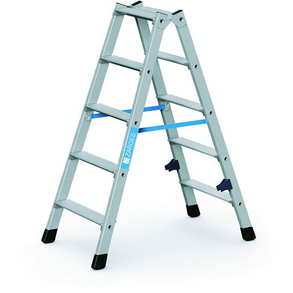 ZARGES Nova B - Stufen-Stehleiter 2 x 5 Stufen, 42465, 4003866424658