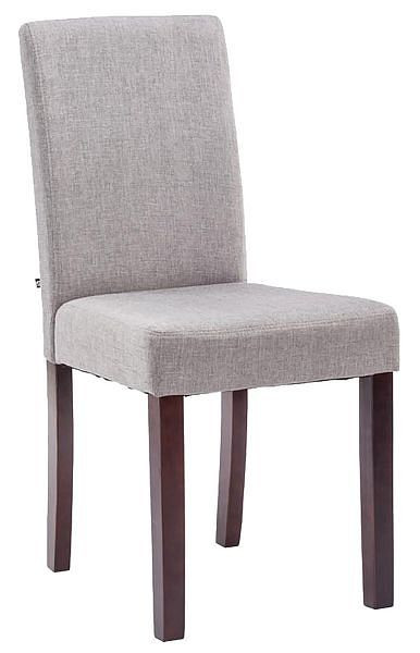 CLP Esszimmerstuhl Ina Stoff cappuccino, hellgrau, 1011826116
