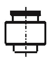 Benkiser Ablaufgarnitur komplett für WC-Druckpüler Modell 877, 0853100
