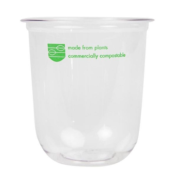 Vegware 96 Serie kompostierbare runde Behälter 473ml (1000 Stück), FS174