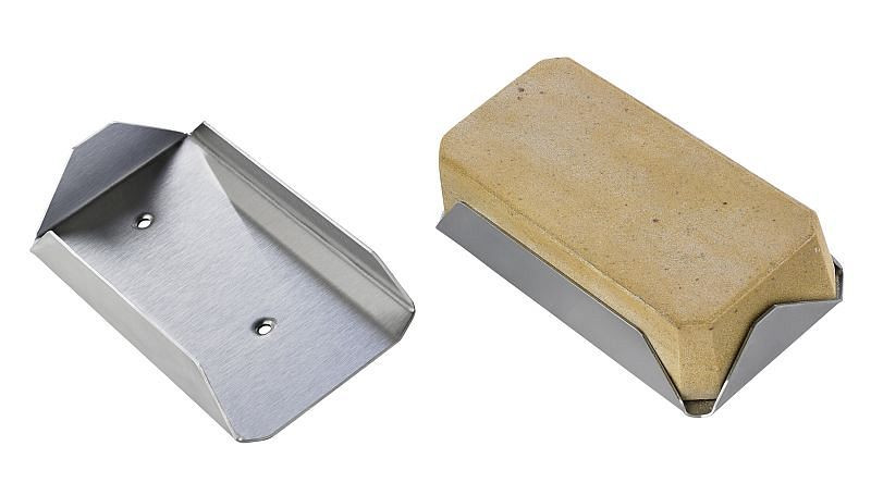 Peetz Salzlecksteinhalter, Edelstahl rostfrei, 319