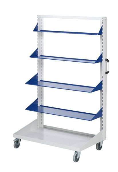 ANKE Werkbänke Grundwagen, Modell 654, 1250 x 650 x 1950 mm (AM 1211), RAL 7035, 962.204