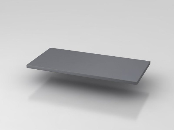 Hammerbacher Fachboden 9er Serie, Dekor: Graphit, 76 x 38,6 x 2,2 cm (BxTxH), V9FA8/G