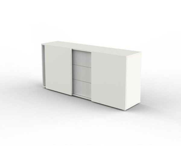 Kerkmann Sideboard B 1600 x T 500 x H 740 mm, Weiß, 11448710
