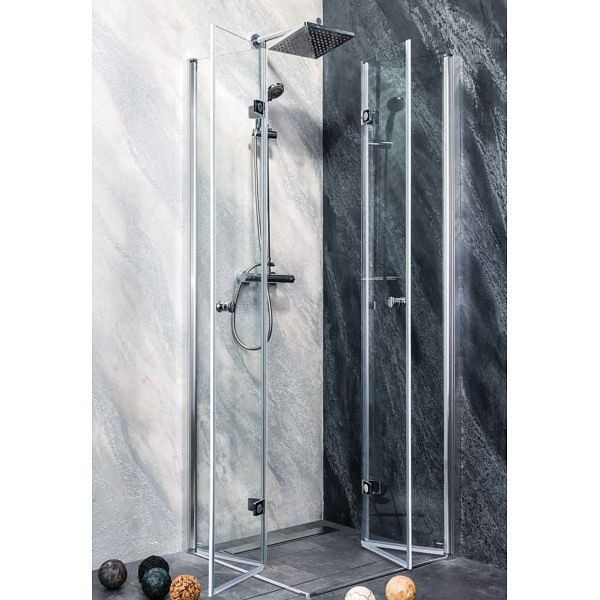 Sanotechnik Falttür Duet- Rechts, Abmessungen 75-77x195cm, M1281FR