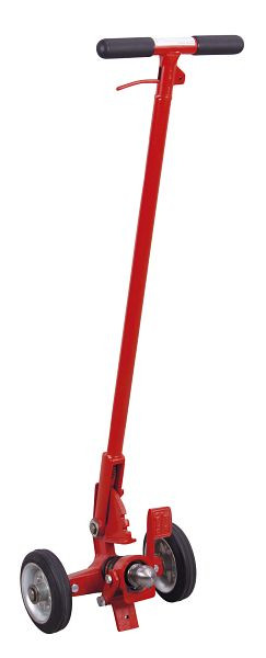 VARIOfit Sicherheitshebelroller, Außenmaße: 385 x 270 x 1.275 mm, RAL 2002 blutorange lackiert, Traglast 1.000 kg, zsw-1000