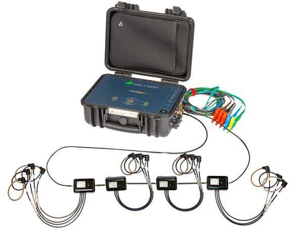 Camille Bauer Mobiler Multikanal-Netzqualitätsanalysator nach IEC 61000-4-30, Klasse A, PQ5000-Mobile CL-Multi-PQ CEE7/7, 190945
