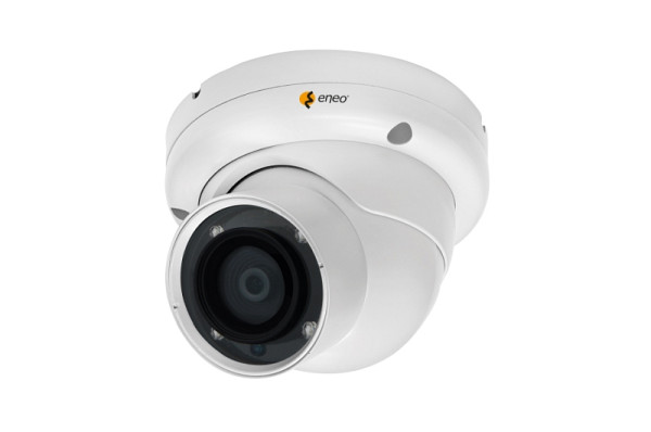 eneo IPD-52F0028MAA 1/2,8" Netzwerk Dome, Fix 1920x1080, Tag/Nacht, DOL-WDR, 2,8mm, Infrarot, IP66, 232572