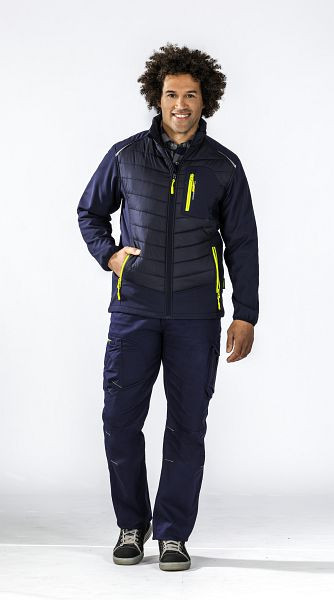 Planam Stretchline Winterjacke, marine, Größe 4XL, 6682068