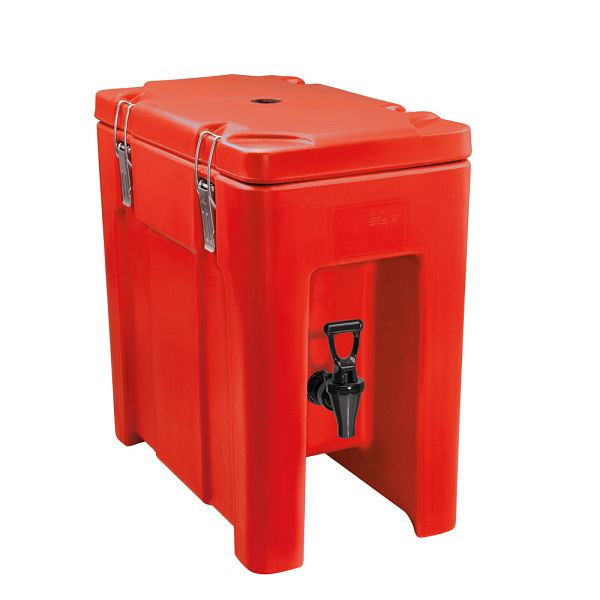 ETERNASOLID Getränkebehälter QC 10, Rot, 10 Liter, QC100007