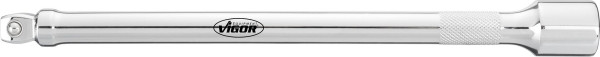 VIGOR Schwenkbare Verlängerung, Vierkant hohl 12,5 mm (1/2 Zoll), Vierkant massiv 12,5 mm (1/2 Zoll), 250 mm, V4319