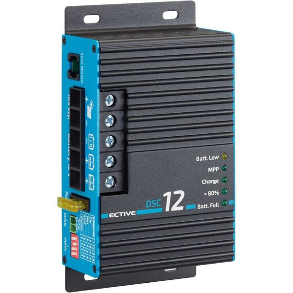 ECTIVE DSC 12 MPPT Dual Solar-Laderegler für zwei 12V Batterien 165Wp 50V 12A, TN3462