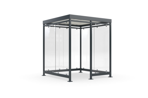 WSM Überdachung Köln K2 b/c fertig montiert, 102001764