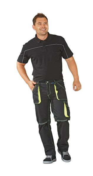 Planam Basalt Neon Bundhose, anthrazit/gelb, Größe 24, 6220024