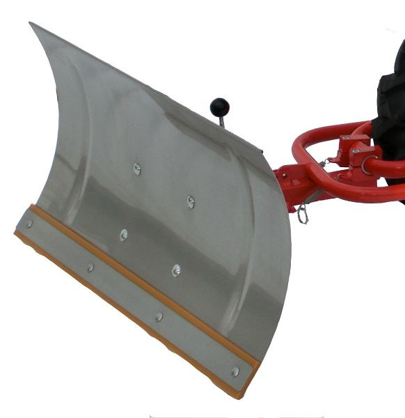 PowerPac Schneeschild Edelstahl 740 mm mit Gummileiste und Adapter für ED120, ED18459923