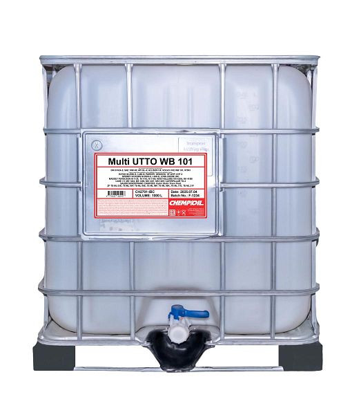 CHEMPIOIL Traktoröl 2701 Multi UTTO WB 101, VE: 1000 l, CH2701-IBC