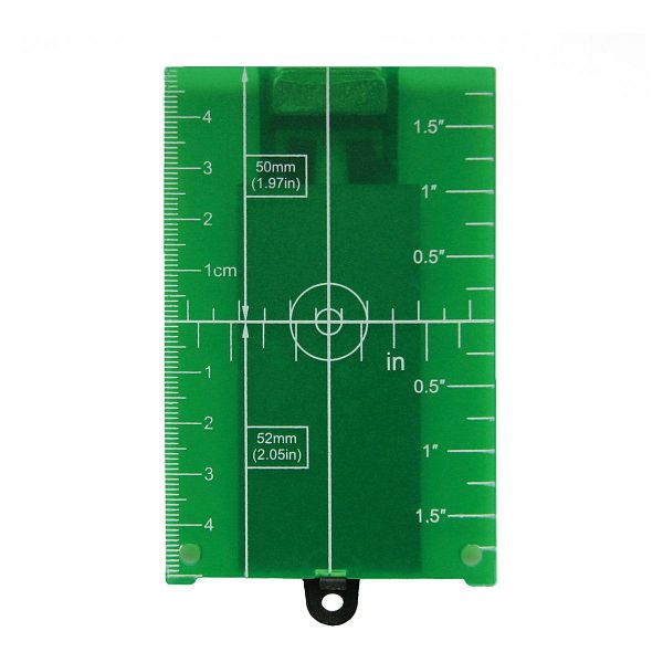 proNIVO Zieltafel, grüne Laserstrahlen, 205-TARGET-G