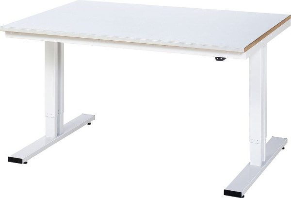 RAU Werktisch Serie adlatus 300, B1500 x T1000 x H720-1120 mm, 08-WT-150-100-ES