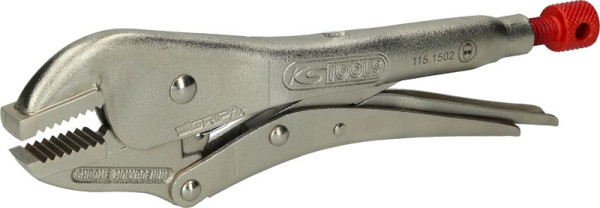 KS Tools Gripzange, gerade Backen, 45,5mm, Länge 225mm, 115.1502