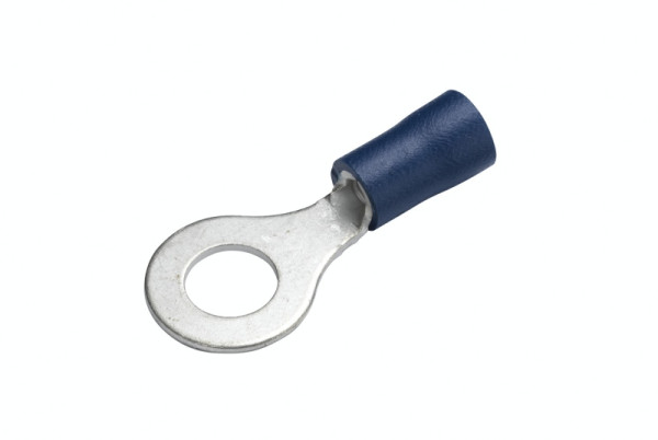 HELLA Leitungsverbinder, blau, von: 1.5mm², bis: 2.5mm², Ringverbinder, Ringform, Bohrung-Ø: 6.3mm, 8KW 044 039-003