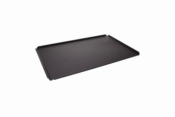 Schneider Backblech "TYNECK" 400x600 mm, Rand 45 ° mit offenen Ecken, mit Lochung, 382110