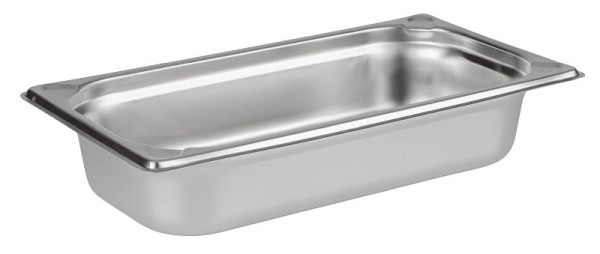 APS GN 1/3 Behälter, 32,5 x 17,6 cm, Tiefe: 65 mm, Edelstahl, 2,5 Liter, 81302