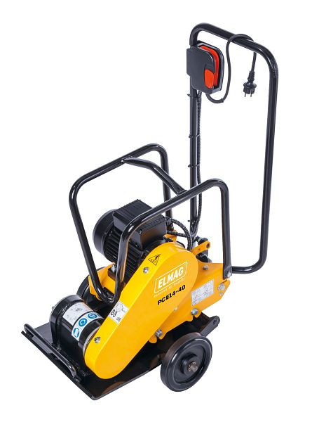 ELMAG Rüttelplatte vorwärtslaufend, PCE14-40 mit 2, 2 kW/230 Volt Elektromotor, 63003