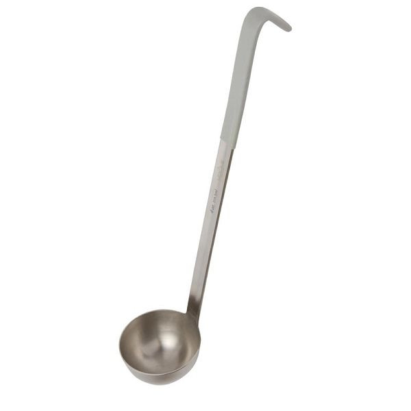 Vogue farbkodierter Schöpflöffel grau 12cl, gestempelt, CD147