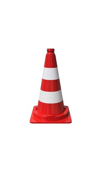 Schake Leitkegel einteilig nach TL, Folie Typ 1, Höhe: 750 mm, 3L750TL