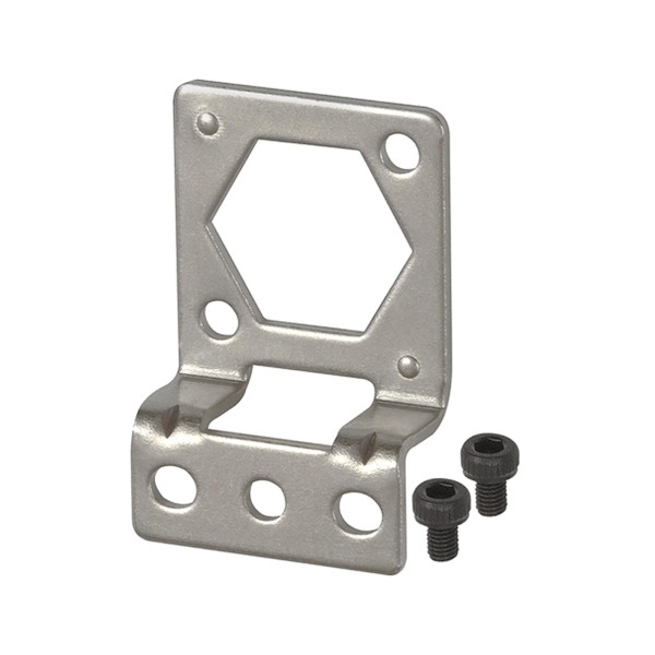Riegler Befestigungswinkel aus Metall, senkrecht, 133154