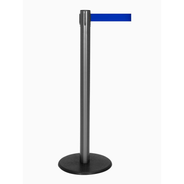 Stein HGS Personenleitsystem -P-Line Famous-, anthrazit, blau, mit Sicherheitsverschluss (selbstlösend), Gurtlänge: 2,3 m, 12799-0203