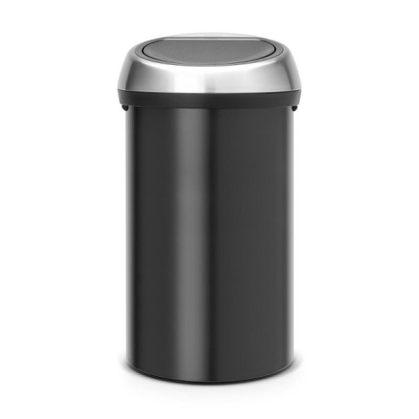 STEIN HGS Touch Bin, schwarz, matt, Edelstahl, matt, Stahl, 83671.0004
